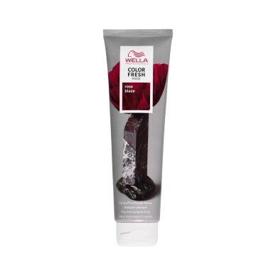 WELLA COLOR FRESH MASK ROSE BLAZE hair mask with avocado oils, 150 ml WELLA COLOR FRESH MASK ROSE BLAZE hair mask with avocado oils, 150 ml