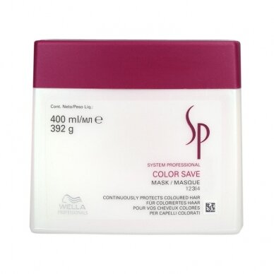 WELLA SP COLOR SAVE Маска для защиты цвета волос, 400 мл. WELLA SP COLOR SAVE Маска для защиты цвета волос, 400 мл.