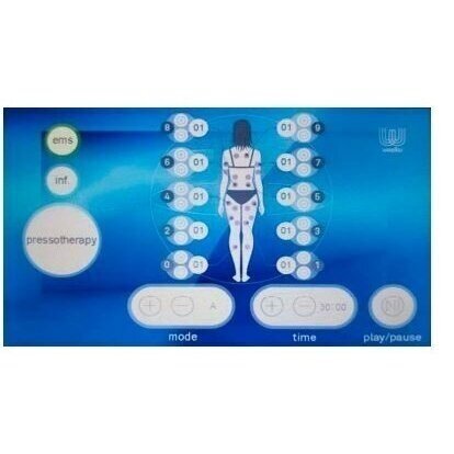 WEELKO HIGHTECH presotherapy + thermotherapy (IR) + electrostimulation device 3 IN 1 2 WEELKO HIGHTECH presotherapy + thermotherapy (IR) + electrostimulation device 3 IN 1 2