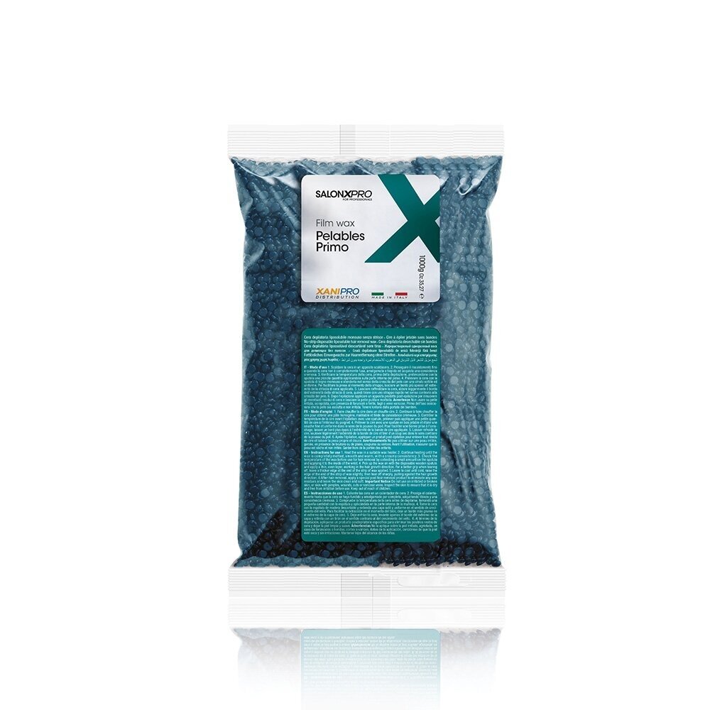 XANIPRO depilatory wax granules for sensitive areas BLU AZULENE 1000g XANIPRO depilatory wax granules for sensitive areas BLU AZULENE 1000g