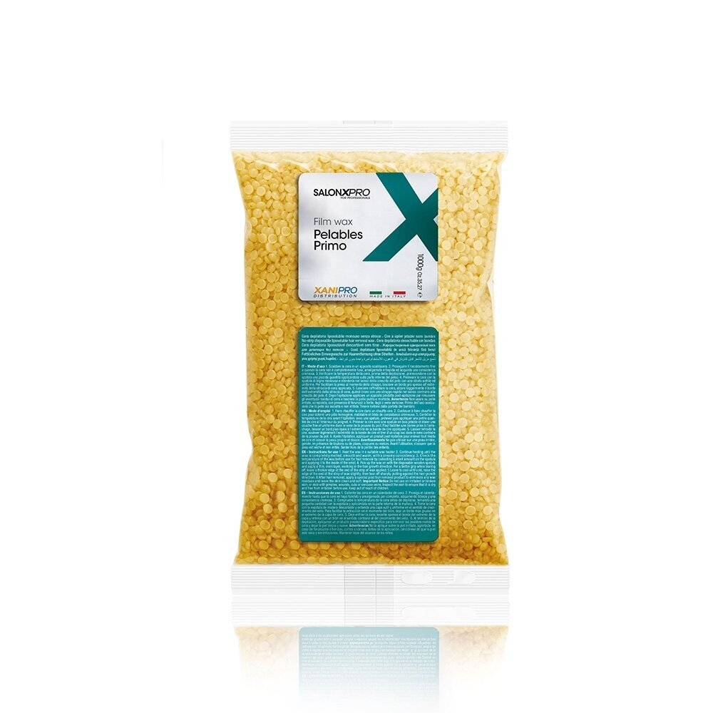 XANIPRO depilatory wax granules for sensitive areas HONEY, 1000g XANIPRO depilatory wax granules for sensitive areas HONEY, 1000g