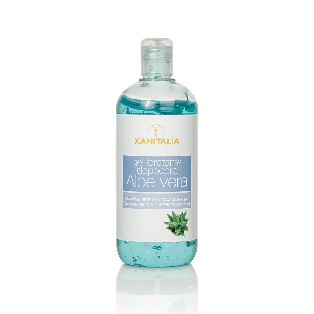 XANITALIA drėkinantis odos gelis su alaviju po depiliacijos ALOE VERAL, 500 ml