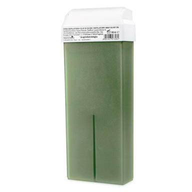 Profesionalus kasetinis vaškas depiliacijai OLIVE OIL, 100 ml