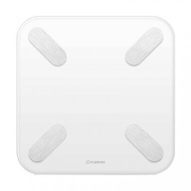 YUNMAI smart electronic scale, white color YUNMAI smart electronic scale, white color