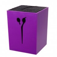 Scissor stand/organizer, purple color
