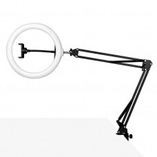 The professional ring LED lamp is attached to surfaces RING LIGHT 10, 8W