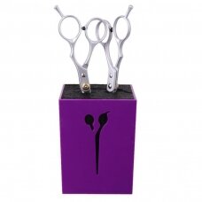 Подставка для ножниц / органайзер, фиолетовый