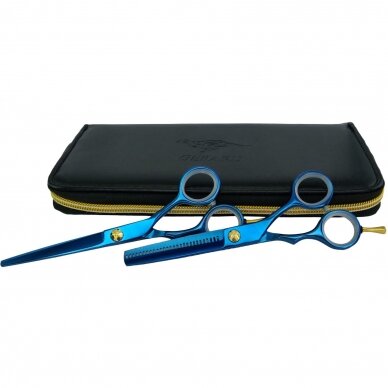 GEPARD professional scissors set BLUOS 6.0  1